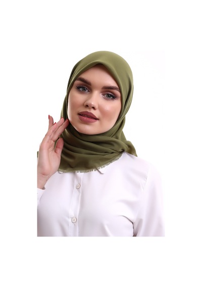 Pamuklu Pano Düz Desensiz Örtü Yeşil