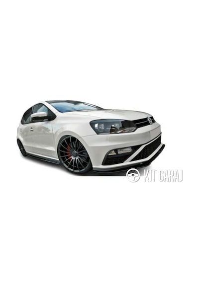 Kit Garaj Volkswagen Polo Gtı Piano Black Ön Lip Plastik Boyalı