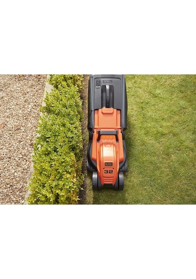 Black+Decker BEMW451BH-QS 1200W 32 CM Çim Biçme Makinesi (Ergonomik Tutma Kolu)