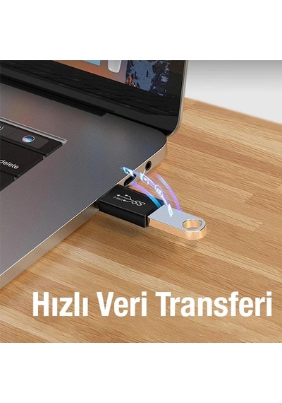 Ally Dişi Usb To Type-c Otg Çevirici Dönüştürücü Adaptör- 5775