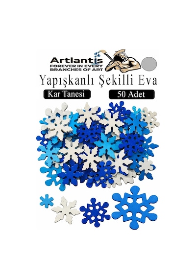 Şekilli Eva Yapışkanlı 50 Li 1 Paket Kendinden Yapışkanlı Eva Sticker Okul Öncesi Kreş Ana Sınıfı Etkinlik Proje Gri