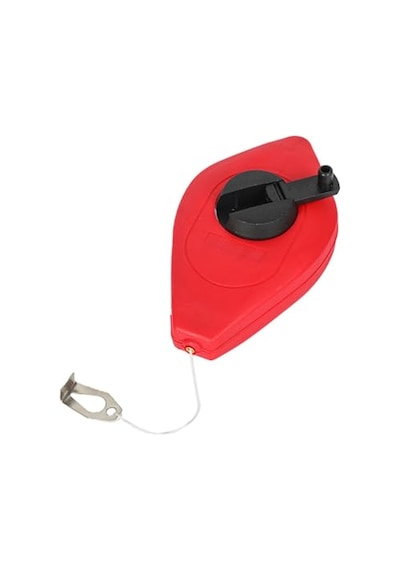 Wp329019 Çizim İpi Seti 115gr Kırmızı Çizim İpi Boyası + Mini Su Terazisi + 30m Çizim İpi