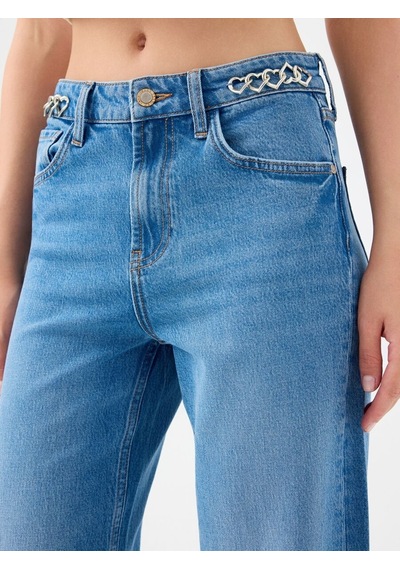 LOFT Bella Regular Fit Kadın Pantolon Lf2041767 Q1.v1 Denim