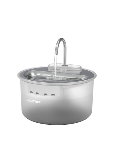 Haustier Wf009ls Beyaz , Çelik Üst Tabla , 3.5lt Geniş Bpa İçermez Hazne, Otomatik Kedi Su Sebili,kedi Su Çeşmesi, Su Pınarı