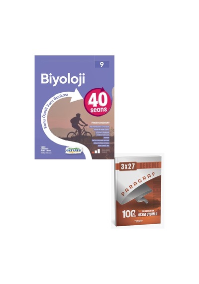 Okyanus 2027 9. Sınıf 40 Seans Biyoloji+ Anla Kazan Paragraf