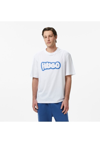 Hugo Nulibax Erkek Beyaz T-shirt 50549155 2800324
