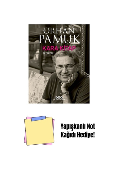 Kara Kitap 25 Yaşında Karton Kapak + Yapışkanlı Not Kağıdı