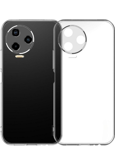 Infinix Note 12 Pro Uyumlu Şeffaf Silikon Kılıf - Kamera Korumalı Esnek Tam Koruma Kapak
