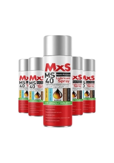 Hsgl Mxs Ms40 Çok Amaçlı Pas Sökücü Yağlayıcı Ve Koruyucu Bakım Spreyi 400 Ml