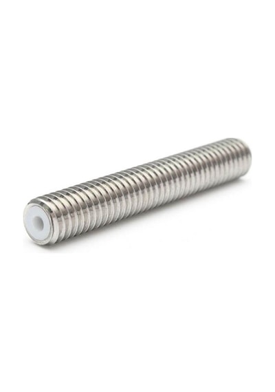 Koodmax 3d Yazıcı M6 Boğaz Ptfe Boru Paslanmaz Çelik Mk8 Besleme Tüpü Memesi Boğazı 50x6mm