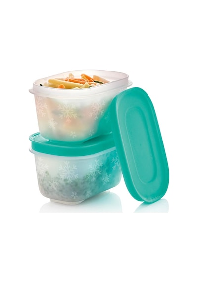 Tupperware Alaska Kap 2'li Set 170 ml Turkuaz
