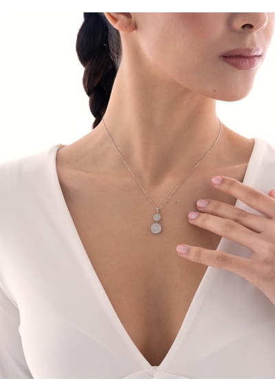 Nochediamond 0,48 Karat Fantezi Pırlanta Kolye-595