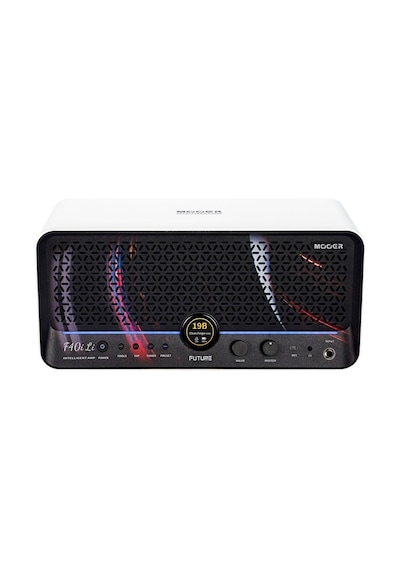 Mooer F40ilı/wsr Future Şarjlı 40w Stereo Akıllı Gitar Amfisi White Stellar Ring