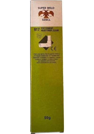 Süper Weld 917 Pvc Yapıştırıcı 50 Gr Tüp