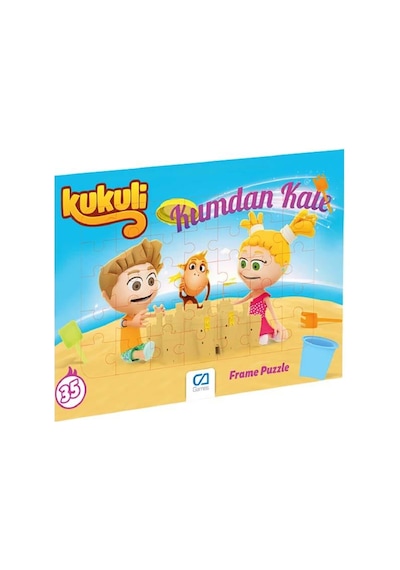 Kukuli 35 Parça Frame Puzzle-5138 (Ca Games)