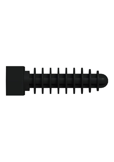 Cateksss Klips Dübel 8 Mm Siyah - 45 Li Paket
