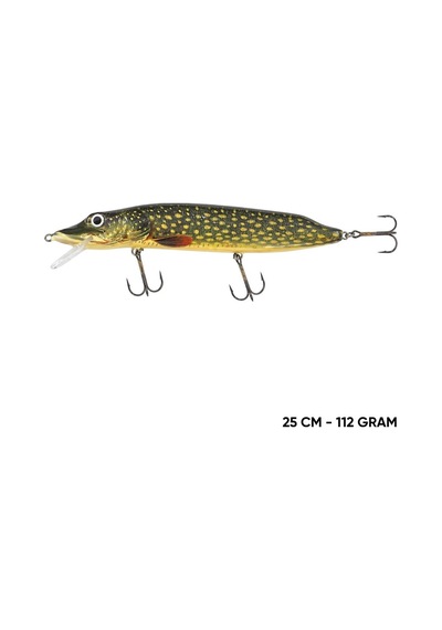Maket Balık - Rapala - Turna - Jaxon Pike Max - 25 Cm 112 Gr