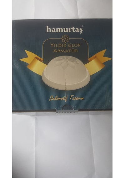Hamurtaş Tavan Aplik Siyah
