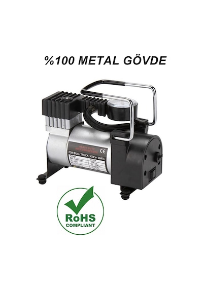 Reidan Lastik Pompası Araç Oto Kompresörü Lastik Şişirme Metal Reidan Lastik Pompası Araç Oto Kompresörü Lastik Şişirme Metal