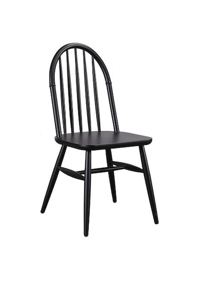 Rustica Classic Ahşap Yemek Sandalyesi Siyah