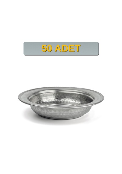 Binbir Trend 17 Cm Yanaklı Krom Çelik Yemek Ve Beyran Kasesi 420 Ml Lokanta Tipi Sulu Yemek Kasesi -kase1714 50 Adet