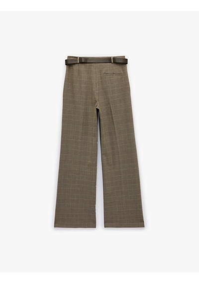 Koton Kemerli Geniş Paça Cepli Kumaş Ekose Pantolon Kahverengi Ekose 6sak40038ew Kahverengi Koton Kemerli Geniş Paça Cepli Kumaş Ekose Pantolon Kahverengi Ekose 6sak40038ew Kahverengi
