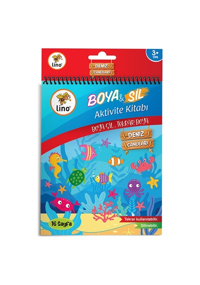 Lino Silinebilir Boyama Denizaltı