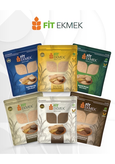 Fit Kepekli ,yulafli ,chia ,arpa ,çavdar Ve Keten Tohumlu Lavaş Ekmeği 300gr