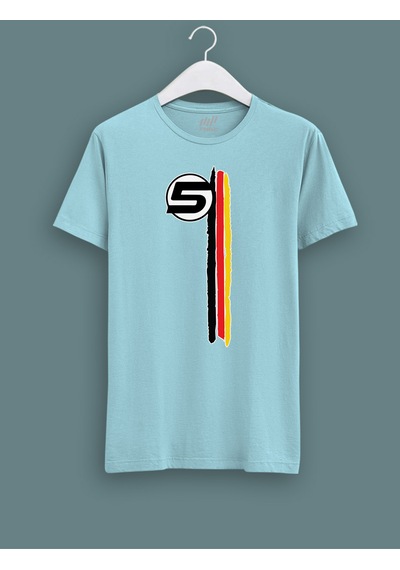 Fnbx Sebastian Vettel 3 Çizgili T-shirt Turkuaz