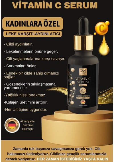 Em Amanos Beauty Madeem Yatıştırıcı Bakım Kremi 40 ML + Vitamin C Serum 30 ML