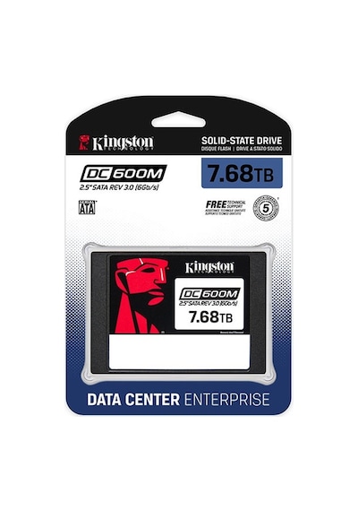 Kingston DC600M 7.68 TB 2.5" Sata 3 SSD