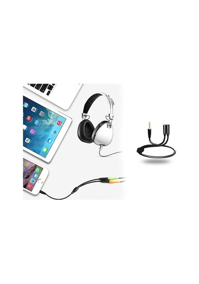 S-Link Sl-302Ms 3.5Mm Splitter Mik. Speaker Kablo