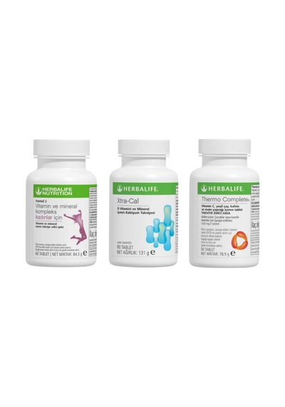 Herbalife Formül2 Kadın , Xtracal, Thermo Complete