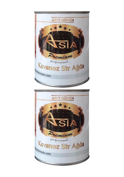 Asia Profesyonel Pudralı Kavanoz Sir Ağda Pembe 2 x 800 ML