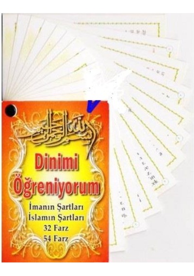 Dinimi Öğreniyorum Kartela - Cennet Yayınları