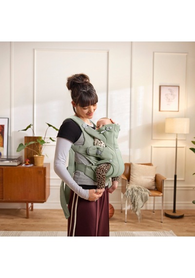 Babybjörn Kanguru Hold Woven Light Green