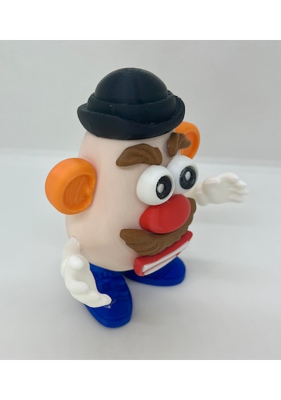 Patates Kafa 3d Figürü