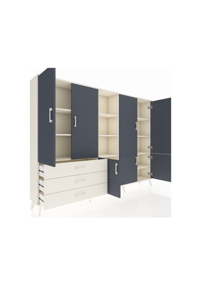 Arges Dolap 11 Raflı 3 Çekmeceli 7 Kapaklı 220x30x163 Aytaşı-antr Aytaşı-antrasit/aytaşı Arges Dolap 11 Raflı 3 Çekmeceli 7 Kapaklı 220x30x163 Aytaşı-antr Aytaşı-antrasit/aytaşı