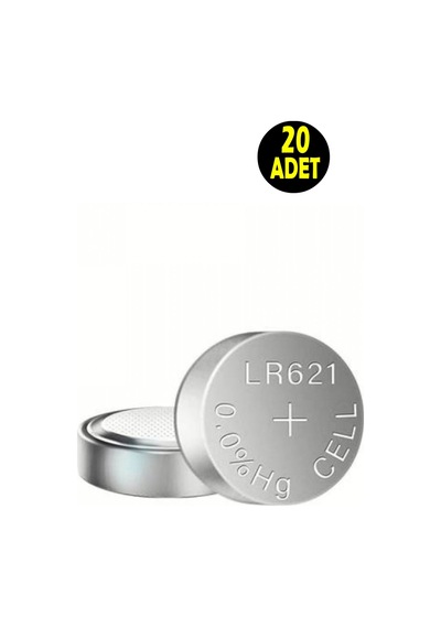 20 Adet Alkaline Ag1 Sr60 Sr621sw V364 S621e 602 Sb-ag/dg Düğme Tip Saat Pili