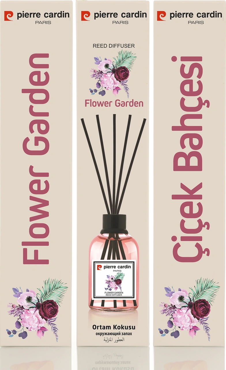 Pierre Cardin Reed Diffuser 110 Ml Flower Garden Çiçek Bahçesi Oda Kokusu
