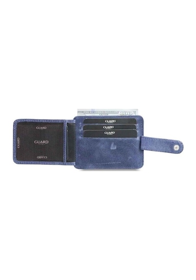 Guard Dikey Crazy Lacivert Deri Kartlık - 173gua2307t1472 Çok Renkli