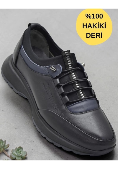 Ispartalılar 71654 Ortopedik Taban İçi Dışı Deri Erkek Ayakkabı Lastik Bağcıklı Casual Erkek Ayakkabı Siyah Ispartalılar 71654 Ortopedik Taban İçi Dışı Deri Erkek Ayakkabı Lastik Bağcıklı Casual Erkek Ayakkabı Siyah