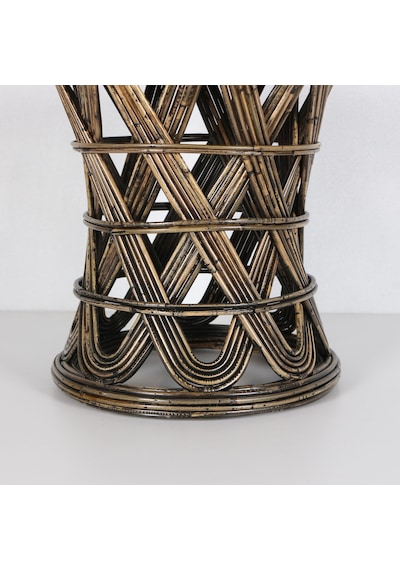 Şölen Rattan Sehpa&tabure 40x36 Cm. Kahverengi