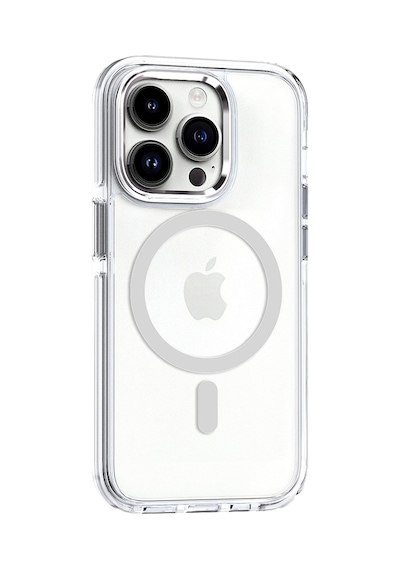 Zengemtx Joko Apple Uyumlu iPhone 15 Pro Bella Magsafe Kapak - Gri