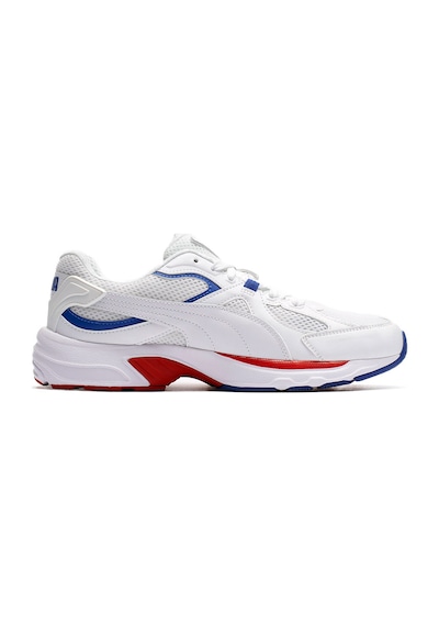 Puma Axis Plus 90S Unisex Koşu Ayakkabısı 370287 02 Beyaz - Kırmızı