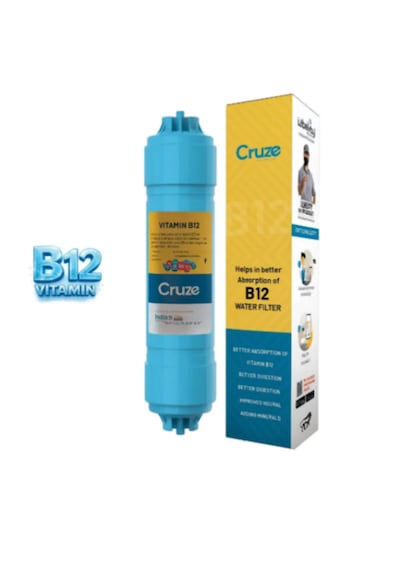 Cruze Vitamin B12 Su Arıtma Filtresi B12 Vitaminli Inline Su Filtresi Mineral Destekli Su Filtresi -