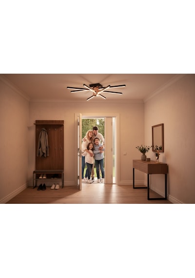 Nova 8 Gold Led Tavan Avize Kumandalı Dim Edilebilir Aşağı Işık Diğer