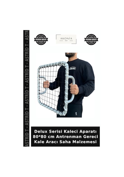 Delux Serisi Kaleci Aparatı 80 80 Cm Antrenman Gereci Kale Aracı Saha Malzemesi Diğer