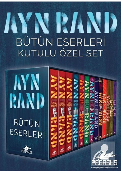 Ayn Rand Bütün Eserleri Kutulu Özel Set 13 Kitap / Ayn Rand