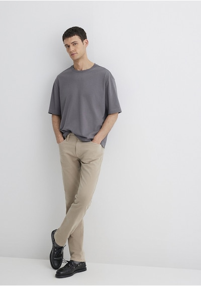 Mavi 0042286571 Jake Comfort Gabardin Erkek Pantolon Kahverengi